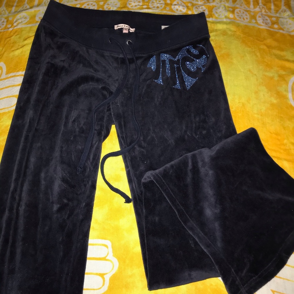 Juicy Couture Bedazzled velvet pants